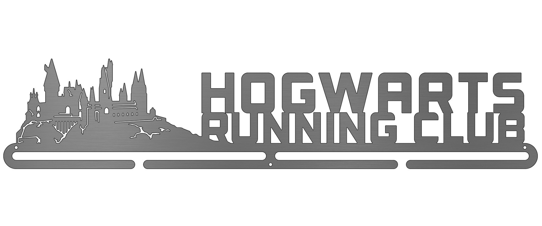 Hogwarts Running Club - Castle | Sport & Running Medal Displays | The  Original Stainless Steel Medal Display